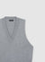 Gilet con scollo a V