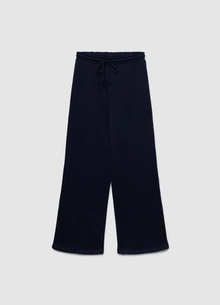 Pantaloni palazzo ginnici con coulisse