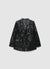 Giacca monopetto con paillettes
