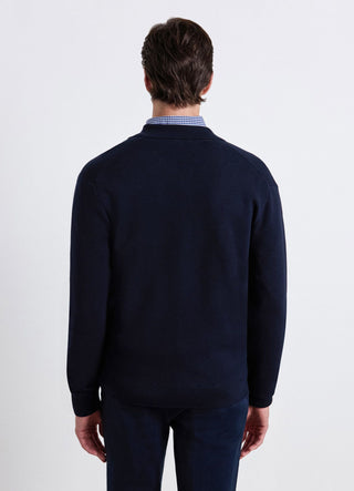 Milano stitch cardigan with buttons