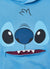 Felpa con cappuccio Stitch e tasca zip