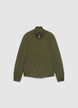 Bomber with zip and high collar - S