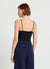 Solid colour bodysuit with thin straps