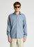 Chemise classique en lin mélangé