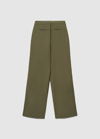Plain-coloured palazzo trousers