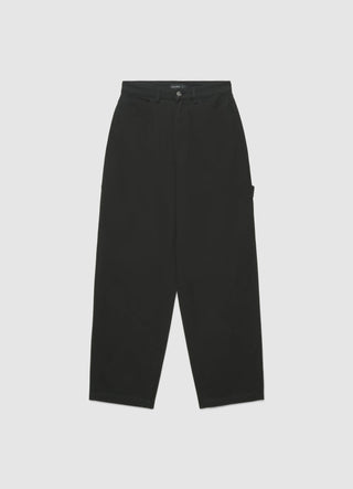 Solid colour balloon worker trousers
