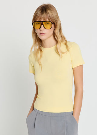 Einfarbiges T-Shirt