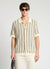 Striped knit shirt