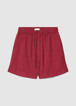 Shorts with drawstring and elasticated waistband