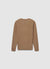 Crew neck chenille-effect jumper
