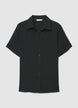 Plain short-sleeve shirt - S