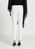 Cotton sateen trousers