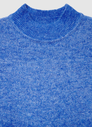 Maglia lupetto a tinta unita