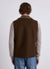 Maglia girocollo a trecce