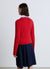 Zopfstrickpullover mit Perlen