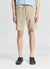 Bermuda-Shorts aus Leinenmischung
