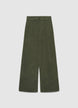 Solid-colour palazzo trousers - XS