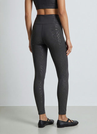 Leggings lungo a stampa animalier