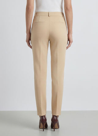 Plain tailored long trousers