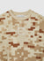 Sweat oversize avec imprimé camouflage et inscription