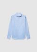 Camicia a righe con colletto classico - S