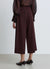 Pantaloni culotte con pieghe