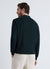Maglia polo misto lana