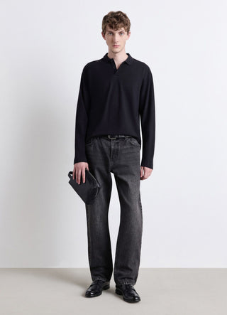 Cotton piqué polo T-shirt