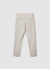 Pantaloni straight in velluto a coste con pinces