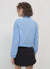 Camicia con frill plissettato