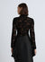 Body in pizzo con collo alto