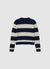 Maglia a righe girocollo
