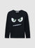T-shirt con stampa mostro