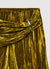 Pantaloni palazzo plissé con fibbia