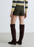 Gonna-pantalone con spacco