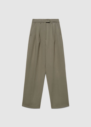 Pantaloni palazzo con doppia pinces