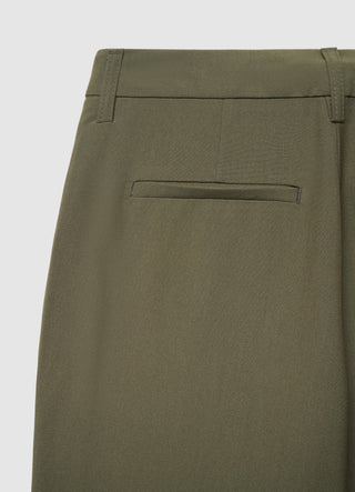 Plain-coloured palazzo trousers