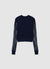 T-shirt with lace sleeves