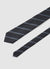 Diagonal striped tie