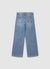 Jeans wide leg con stampa Hello Kitty