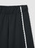 Pantaloni ginnici wide leg con inserti in pizzo