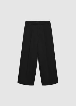 Pantaloni barrel con pinces