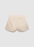 Jupe-short portefeuille unie