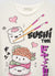 T-shirt with print and lettering