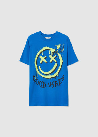Oversize-T-Shirt mit Grafikdruck