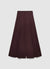 Gonna-pantalone lunga a tinta unita
