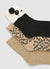 3er-Pack Socken mit Panda- und Animalier-Print