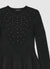 Pull peplum avec applications de perles