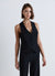 Vest with V-neck and buttons