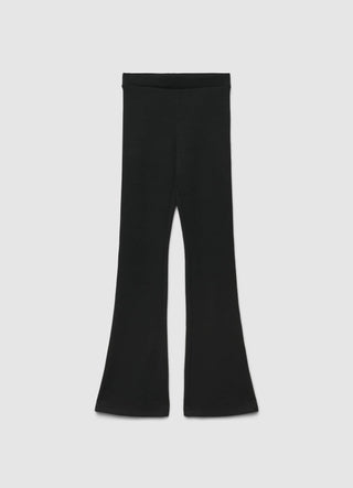 Flared gym trousers